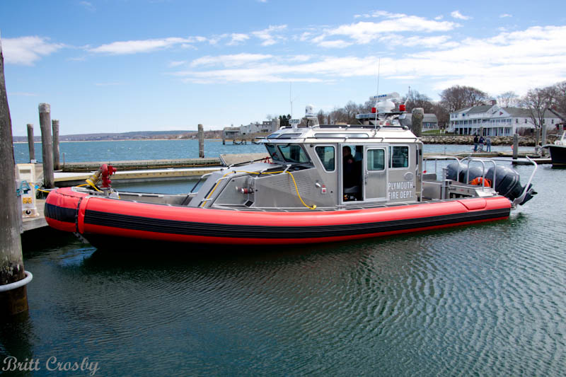 Plymouth, MA Fireboat